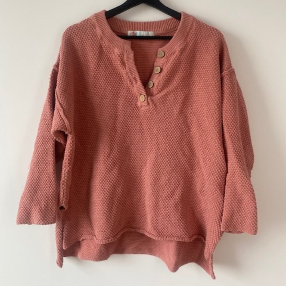 Waffle cotton lounge set - free people